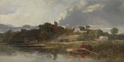 Gillingham on the Medway by William James Muller